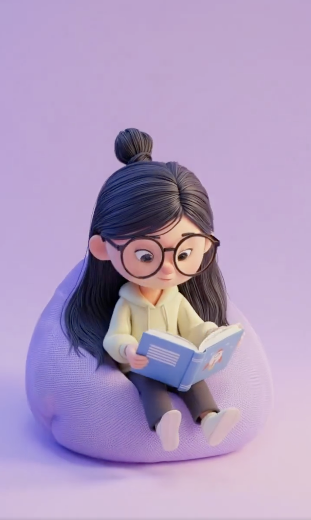 Frame 2 - AI video conversion girl rising